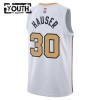 NBA Børn Trøje Boston Celtics Sam Hauser 2025-26 Nike City Edition Hvid Swingman